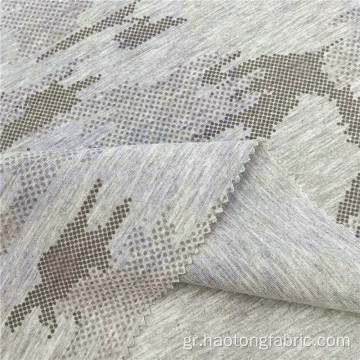 Αναπνέει T / R Scuba Knitting Polyester Rayon Jersey Fabric